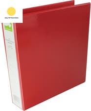 Image of A4 40Mm Presentation 4D-Ring Binder - Red