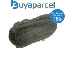 Image of Faithfull FAIASW12C Steel Wire Wool Coarse 200g