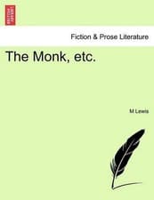 Image of The Monk, Etc. by Matthew Gregory Lewis (English) Paperback Book