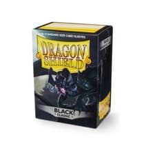 Image of Dragon Shield Classic - Black (100 ct. in box) - Brand New & Sealed