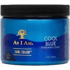 Image of As I Am Curl Color Cool Blue Temporary Color 182g