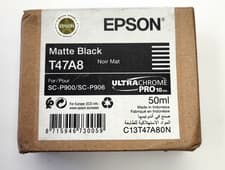 Image of Original Epson T47A8 Matte Black Ink Cartridge (C13T47A80N)