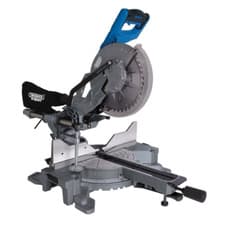 Image of Draper 79899 Double Bevel Sliding Compound Mitre Saw with Laser 255mm 2000W