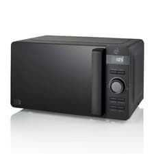 Image of Swan SM22037LBLKN Stealth 20L Digital Microwave Black
