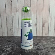 Image of NEW & Sealed! SCIENCE MUSEUM - SAND PUTTY ALIENS - Blue & Green