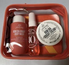 Image of Sol de Janeiro Bom Dia Bright Jet Set 3pc with Travel Bag Brand New
