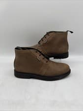 Image of Barbour Meays Chukka Chelsea Mens Boots Brown Leather UK 7 EU 41 New #3