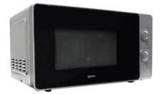 Image of Manual Microwave 800W, debranded 20Lt 30 Minute Timer Silver, Igenix IG2081S