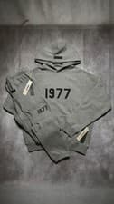 Image of Essentials 1977 Dark Oatmeal Tracksuit Size M