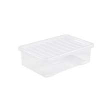 Image of Wham Crystal 32L Storage BoxOne Size Clear ST9227