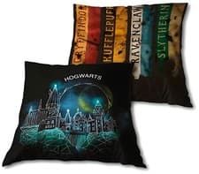 Image of Harry Potter Hogwarts Polyester Filled Cushion 35cm X 35cm (14" X 14")