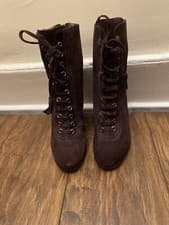 Image of Women Ankle Boots - All Saints Brown Ankle Boots