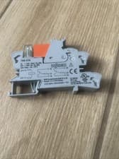 Image of WAGO 788-515 115VAC 8A DPDT-CO DIN Rail Mountable Relay Module
