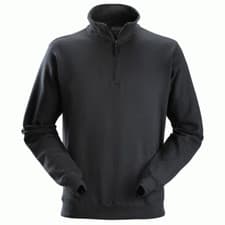 Image of Snickers 2818 ? Zip Work Sweatshirt BLACK
