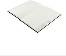 Image of Q-Connect Casebound Index Notebook 192 Pages A5 KF01064