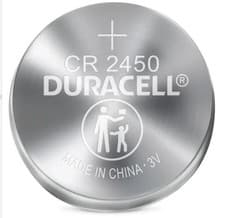 Image of 2 x Duracell CR2450 Procell Intense 3v Lithium Coin Cell Battery 2450 DL2450 New