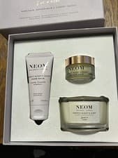 Image of Neom Bedtime Ritual Gift Set NEW Candle, Wonder Balm And Hand Balm Rrp£45