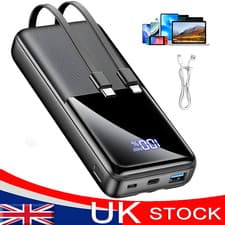 Image of Power 20000mAh Bank 22.5W Portable Fast Charger External Battery For Phone UK