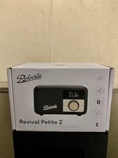 Image of ROBERTS Revival Petite 2 DAB+/FM Retro Bluetooth Radio - Black