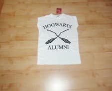 Image of HARRY POTTER womens Hogwarts Alumni white cotton t-shirt - various sizes