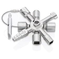 Image of Knipex 00 11 01 13-Way Service Key Twinkey Cabinet Key Shut-Off Systems 92mm
