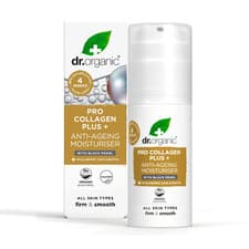 Image of Dr. Organic Pro Collagen Plus Anti-Aging Moisturiser + Black Pearl + Hyaluronic