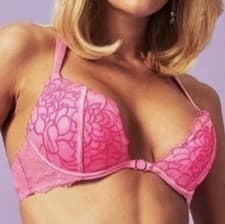 Image of Ann Summers - NEW ROMANCE - Padded Plunge Bra Size 34E -RRP £36 - New RRP £36