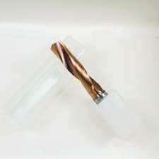 Image of KLOT TiCN Coated Solid Carbide Flat Bottom Drill Bit 6.1mm-20mm Twist 2-Flute
