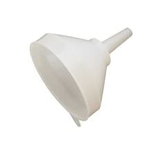 Image of Funnel White 195mm Diameter 200mm Length Service Repair Garage Laser Tools 5432