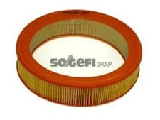 Image of Air filter Filter Insert A822 PURFLUX for NISSAN ISUZU OPEL CARBODIES LTI