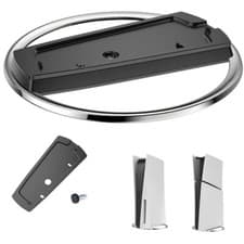 Image of Vertical Stand for PS5 Slim / PS5 Disc & Digital Console Anti-Slip Base Stand