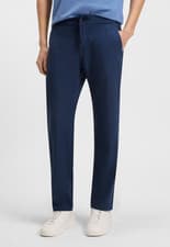 Image of Hugo Boss Sanderson Regular Fit Trousers Mens Navy All Sizes *HB16