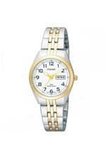 Image of Pulsar Women's Stainless Steel Day Date 26mm 5ATM Watch PN8006X1