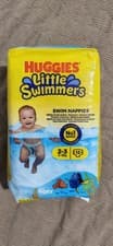 Image of Huggies Little Swimmers Disposable Swim Nappies, 2-3 Size 12-Pack