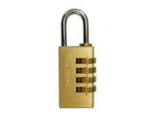 Image of Faithfull Brass Combination Padlock 20Mm FAIPLB20COM