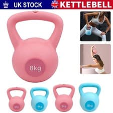 Image of 6/8kg Water Kettlebell Weight Set Kettlebells Exercise Home Fitness Workout Gym