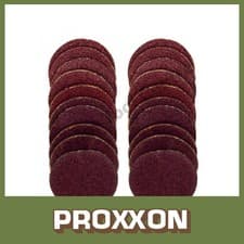Image of Proxxon 28983 Sanding Discs 18mm 120 / 150 Grit (Pack of 20)