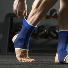 Image of 2 x Elastic Ankle Support Compression for Men and Women |Ankle Wraps Protector
