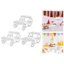 Image of Two Tier Cupcake Holder, Versatile Cake Stand for Celebrations and Gatherings