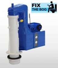Image of Dudley Turbo 88 Fixed Height 9.5 Inch 2 Part Dual Flush Syphon 313673 Duo-Flush