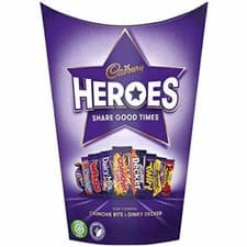 Image of Cadbury Heroes Carton 185 (Pack of 2)