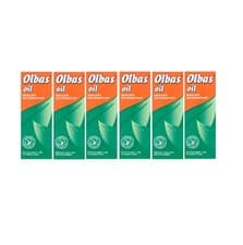 Image of Olbas Oil Inhalant Decongestant 6 x 12ml Bottles Catarrh Colds Sinus Relief