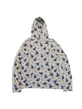 Image of Polo Ralph Lauren Men's Sailboat Bear Print Terry Cotton Hoodie Sweatshirt