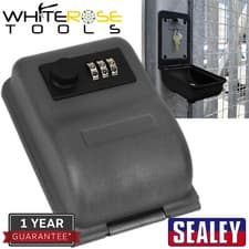 Image of Sealey Combination Lock Box Key 3 Digit Safe Cabinet Press Security Hotel