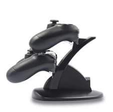 Image of Controller Twin Dock Charging Station for PS4 - Black