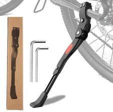 Image of Heavy Duty Adjustable Mountain Bike Bicycle Cycle Prop Side Rear Kick Stand UK