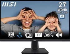 Image of MSI PRO MP275Q 27 Inch WQHD Office Monitor - 2560 x 1440 100Hz IPS Refurb