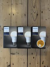 Image of Philips Hue White Smart Bulb E27 – Warm White 2700K – 806lm – X3 Pack