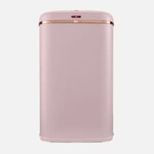 Image of Tower Cavaletto Square Sensor Bin, 58L, Pink and Rose Gold T838010PNK