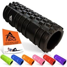 Image of Foam Fitness Roller for Deep Tissue Massage Grid Muscle Trigger Point Muscles